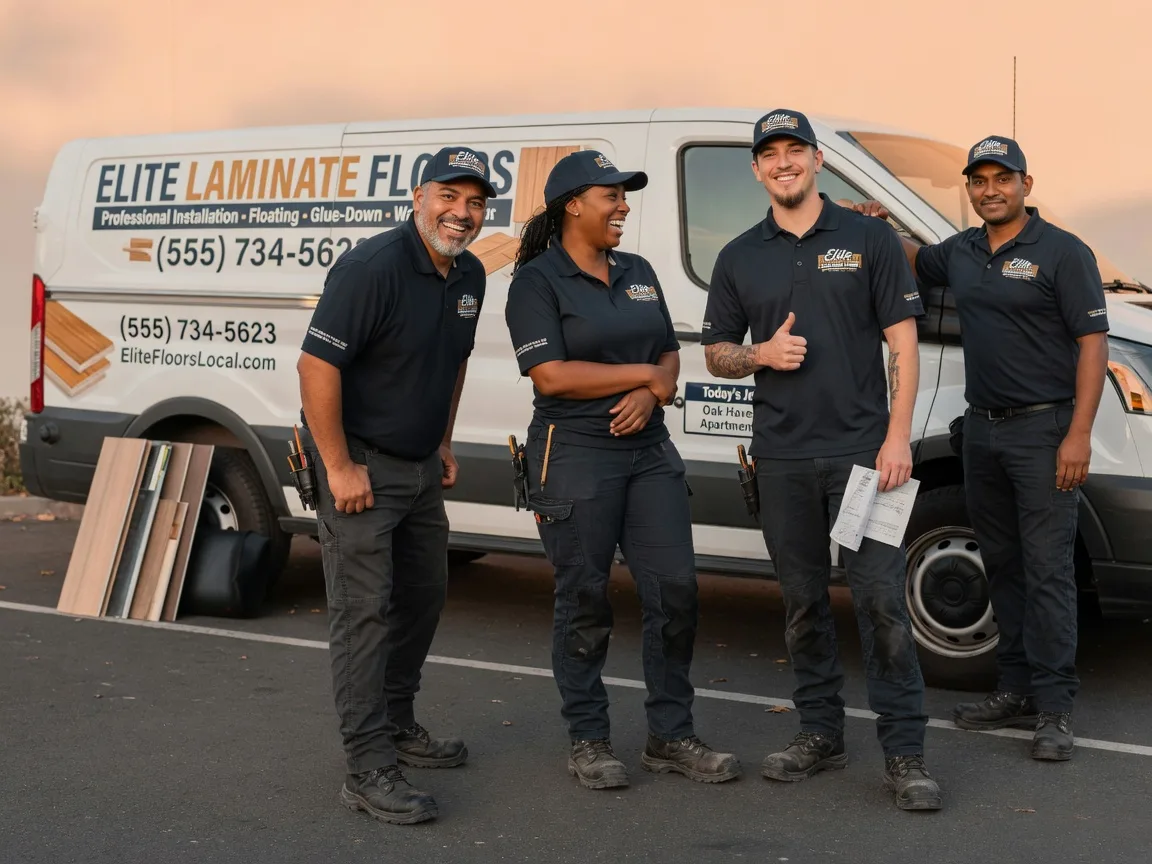Laminate flooring installation company in Arlington, OH